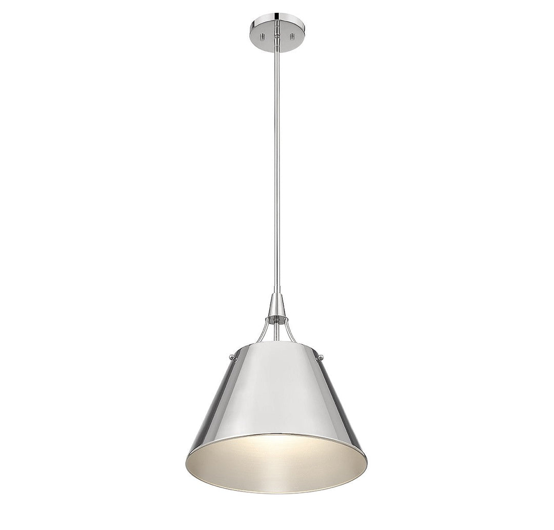 Savoy House - 7-4499-1-109 - One Light Pendant - Willis - Polished Nickel