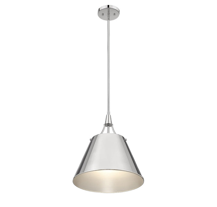 Savoy House - 7-4499-1-109 - One Light Pendant - Willis - Polished Nickel
