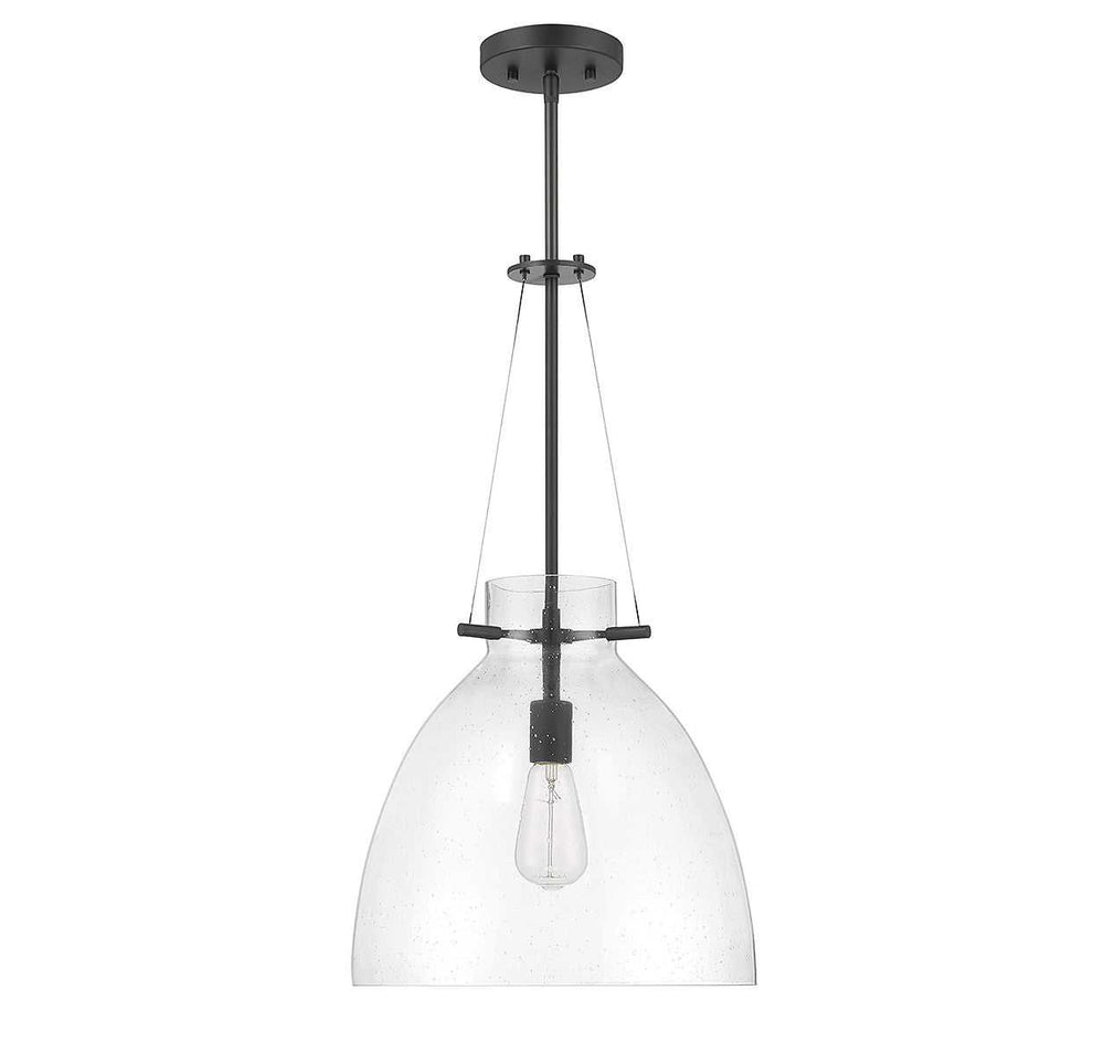 Savoy House - 7-7006-1-89 - One Light Pendant - Foster - Matte Black