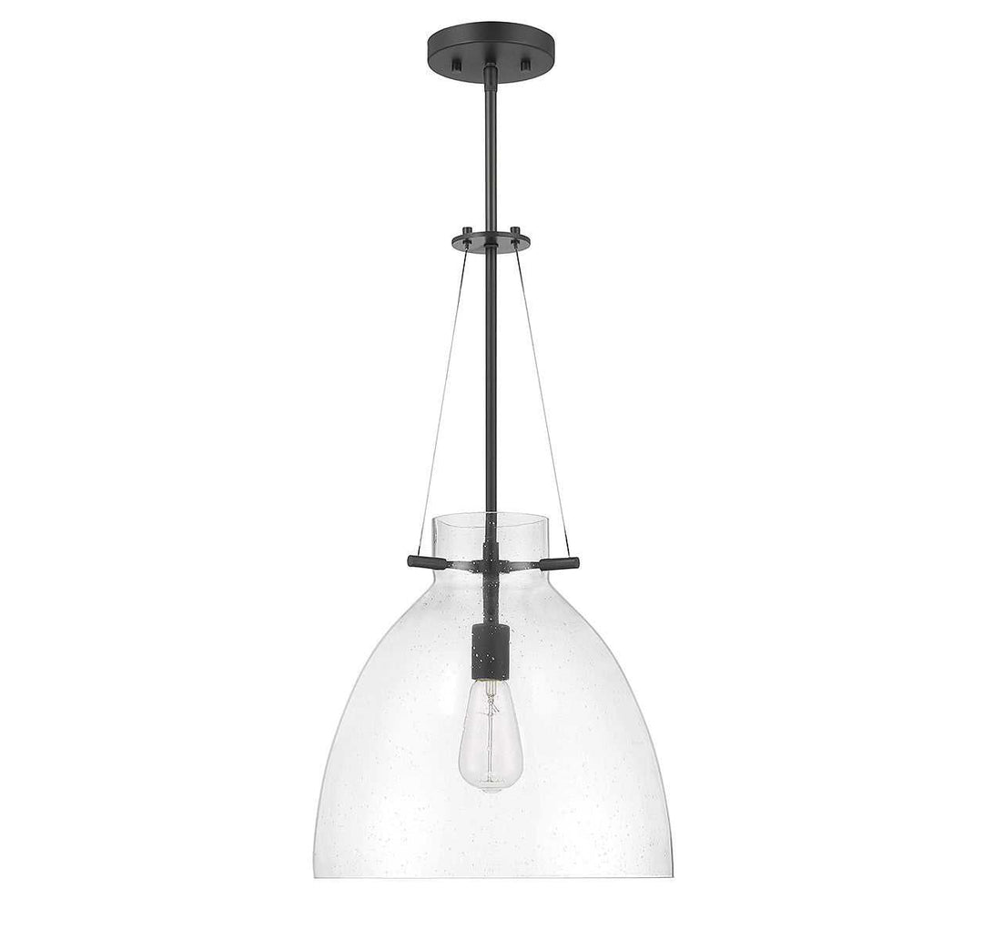 Savoy House - 7-7006-1-89 - One Light Pendant - Foster - Matte Black