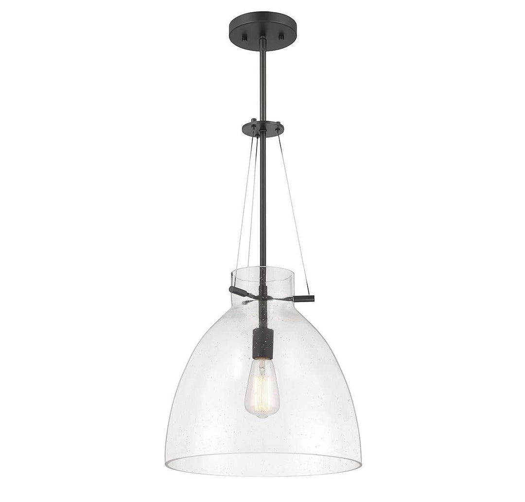 Savoy House - 7-7006-1-89 - One Light Pendant - Foster - Matte Black