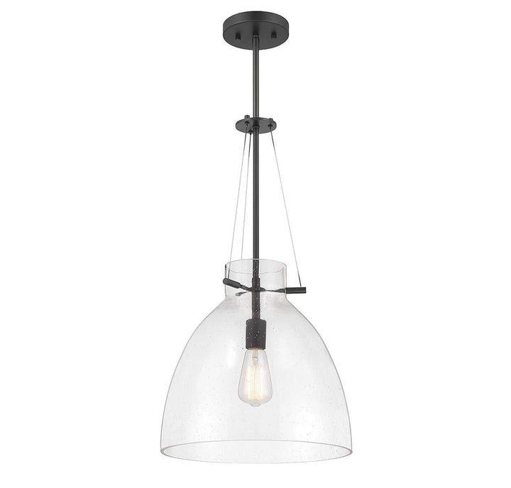 Savoy House - 7-7006-1-89 - One Light Pendant - Foster - Matte Black