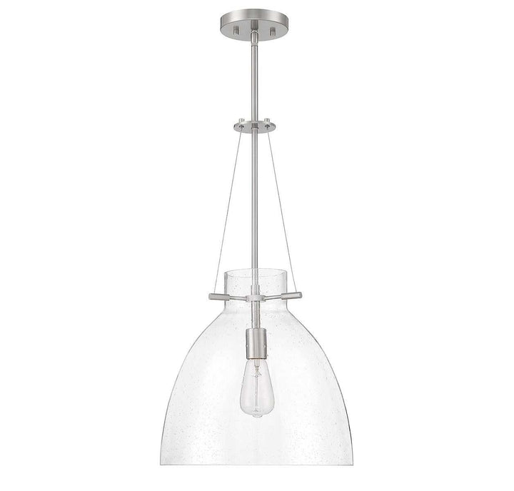 Savoy House - 7-7006-1-SN - One Light Pendant - Foster - Satin Nickel