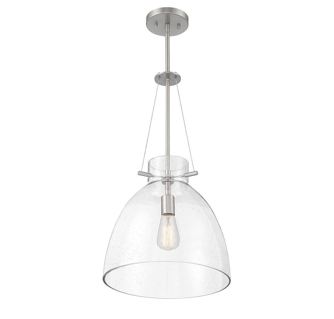 Savoy House - 7-7006-1-SN - One Light Pendant - Foster - Satin Nickel