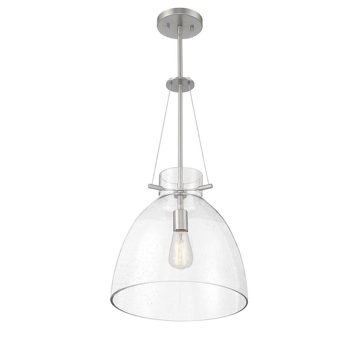 Savoy House - 7-7006-1-SN - One Light Pendant - Foster - Satin Nickel