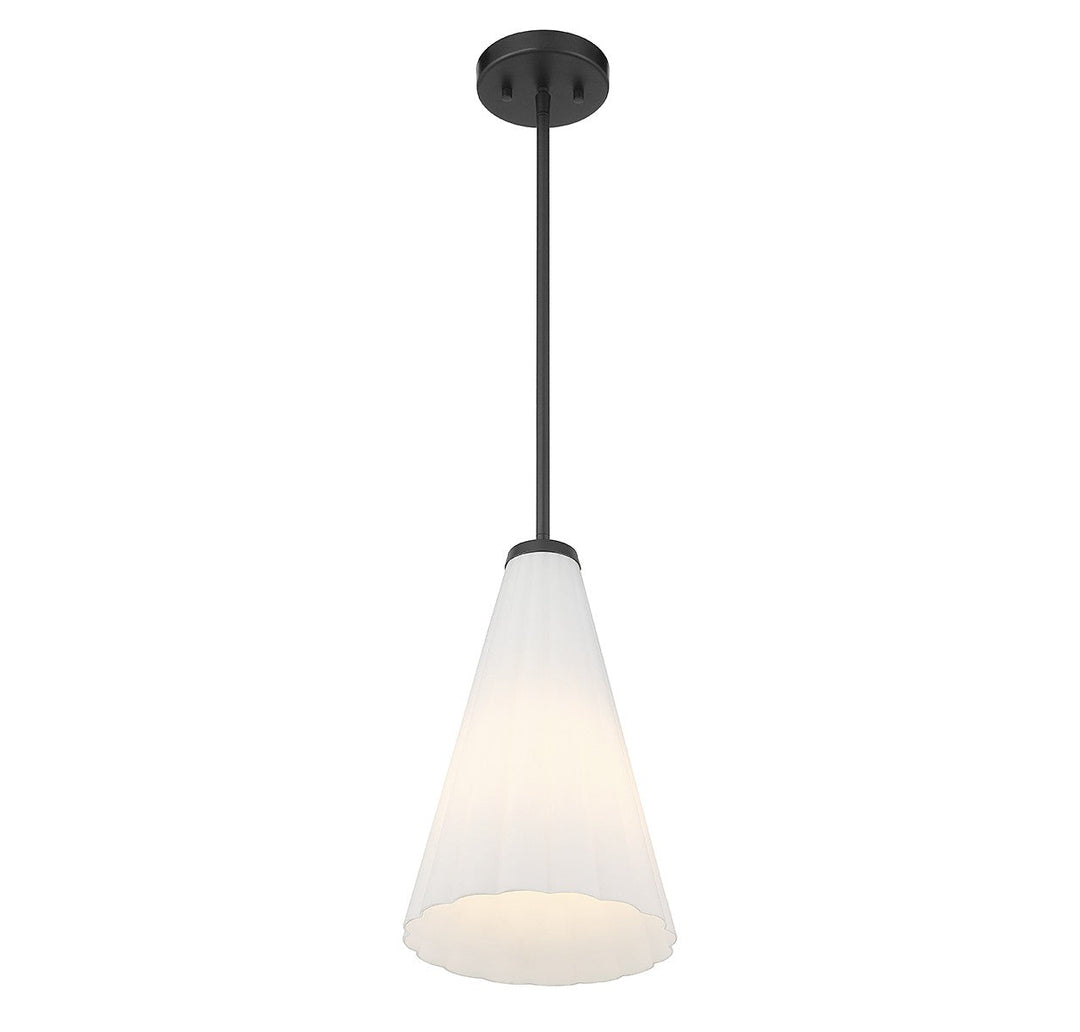 Savoy House - 7-8840-1-89 - One Light Pendant - Bristol - Matte Black