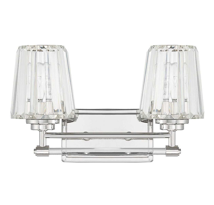 Savoy House - 8-6001-2-109 - Two Light Bathroom Vanity - Garnet - Polished Nickel