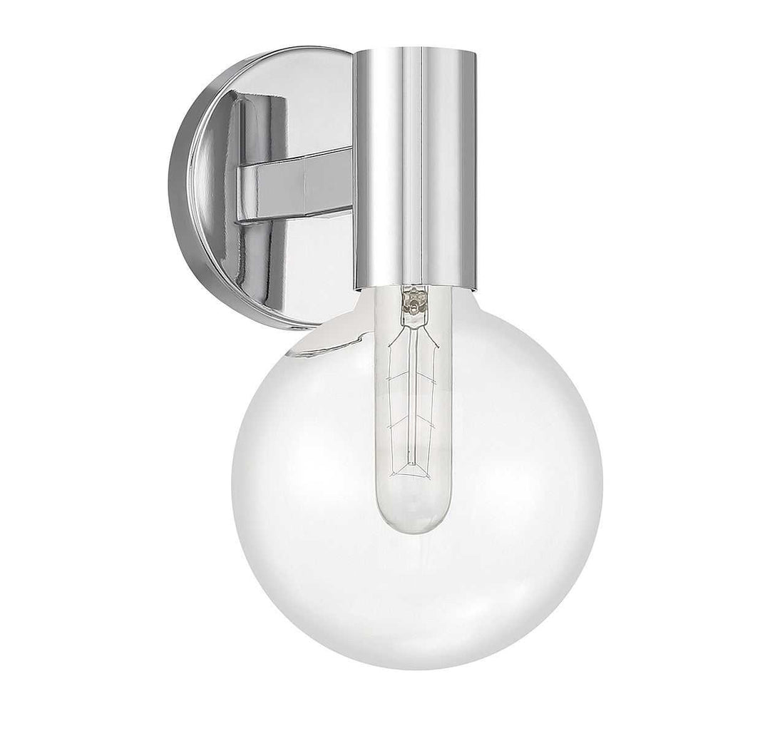 Wright One Light Wall Sconce in Chrome Savoy House