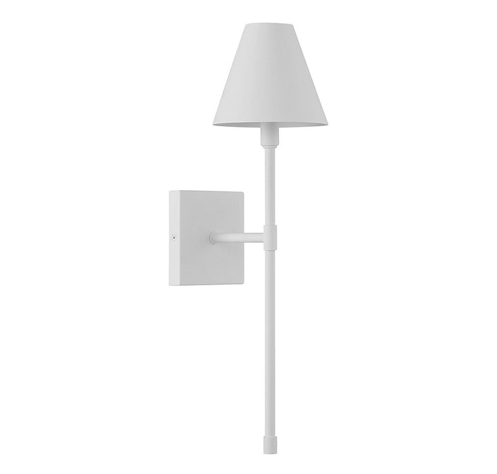 Jefferson One Light Wall Sconce in Bisque White Savoy House