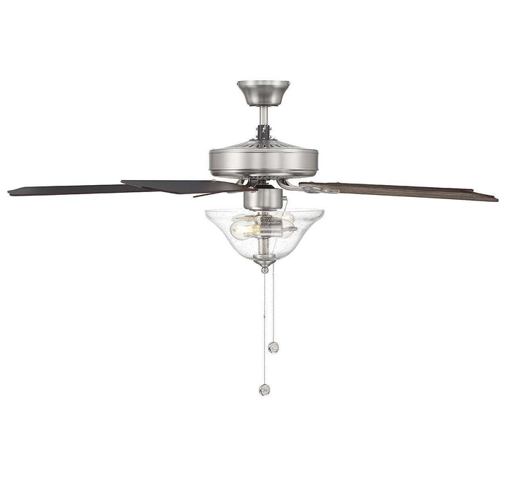 Meridian - M2019BNRV - 52" Ceiling Fan - Brushed Nickel