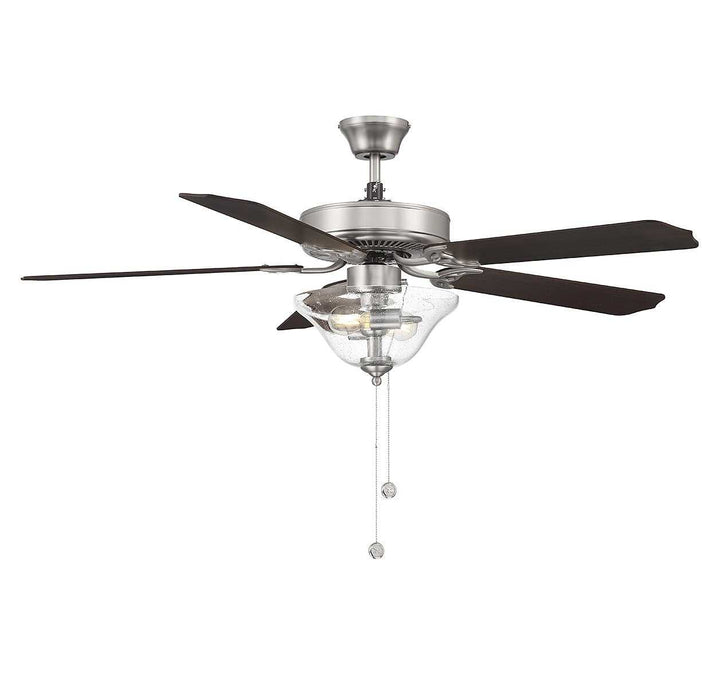 Meridian - M2019BNRV - 52" Ceiling Fan - Brushed Nickel