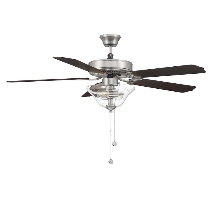 Meridian - M2019BNRV - 52" Ceiling Fan - Brushed Nickel
