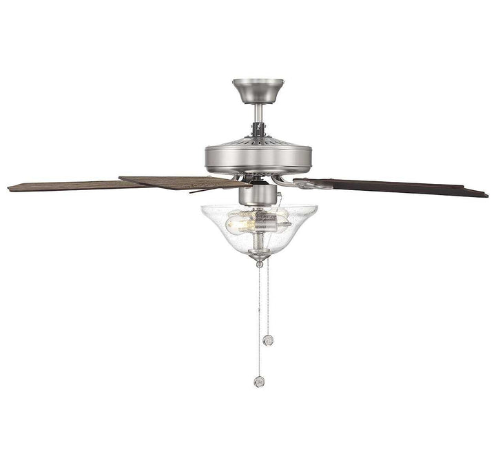 Meridian - M2019BNRV - 52" Ceiling Fan - Brushed Nickel