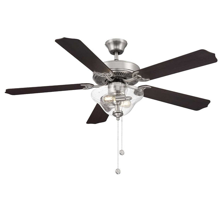 Meridian - M2019BNRV - 52" Ceiling Fan - Brushed Nickel