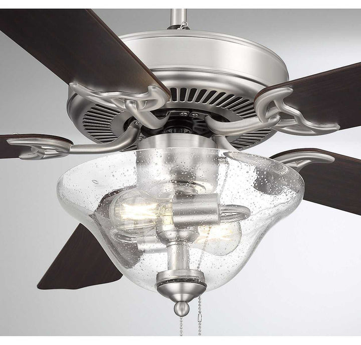 Meridian - M2019BNRV - 52" Ceiling Fan - Brushed Nickel