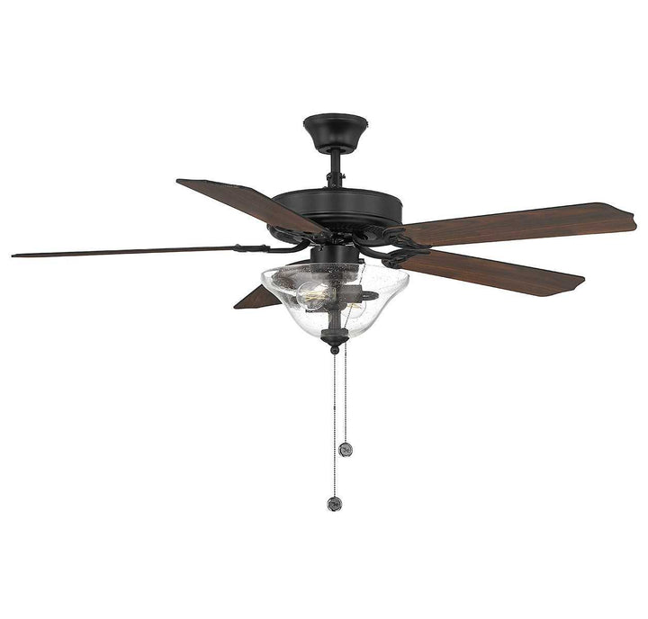 Meridian - M2019MBKRV - 52" Ceiling Fan - Matte Black