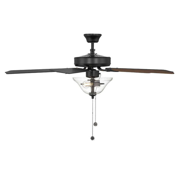 Meridian - M2019MBKRV - 52" Ceiling Fan - Matte Black