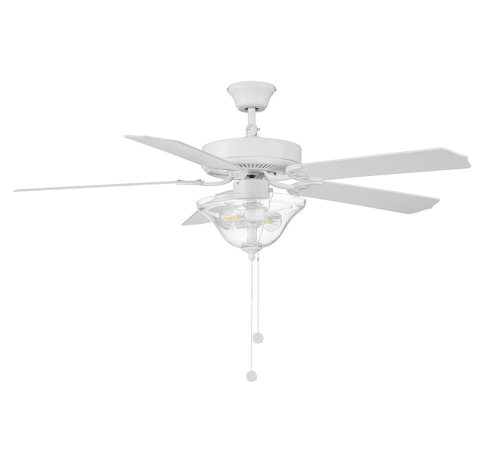 Meridian - M2019WHRV - 52" Ceiling Fan - Bisque White