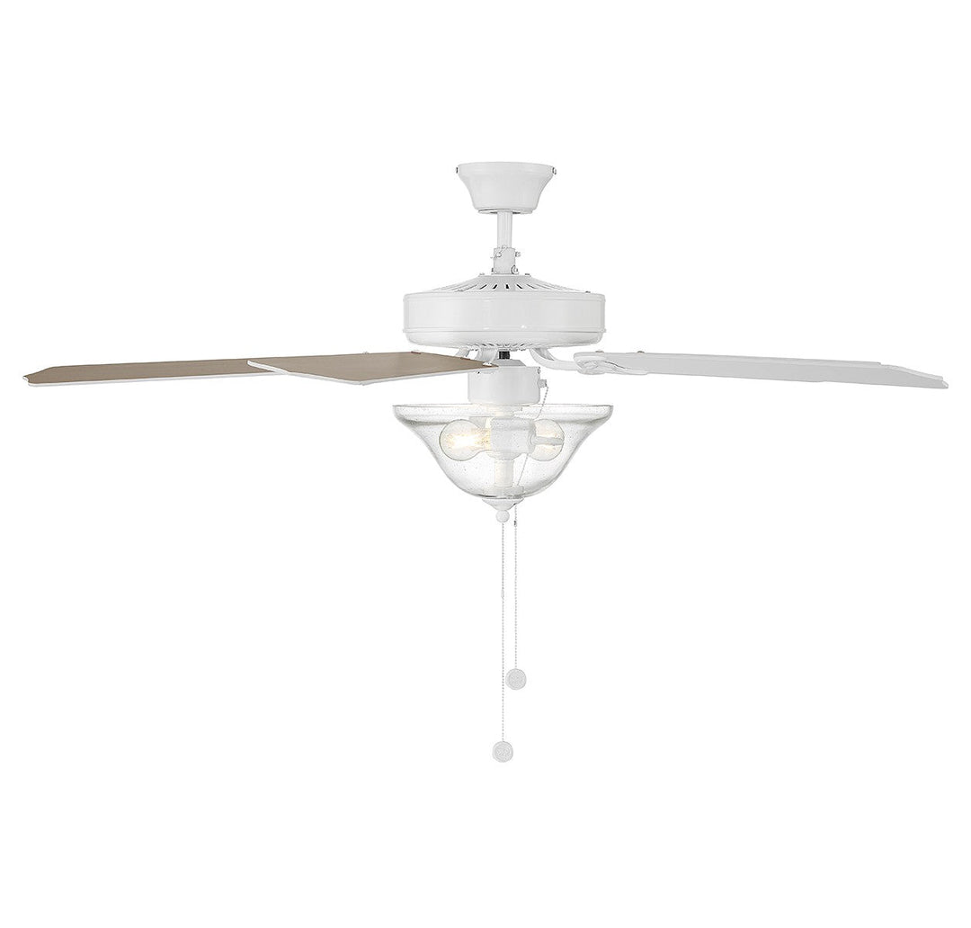Meridian - M2019WHRV - 52" Ceiling Fan - Bisque White