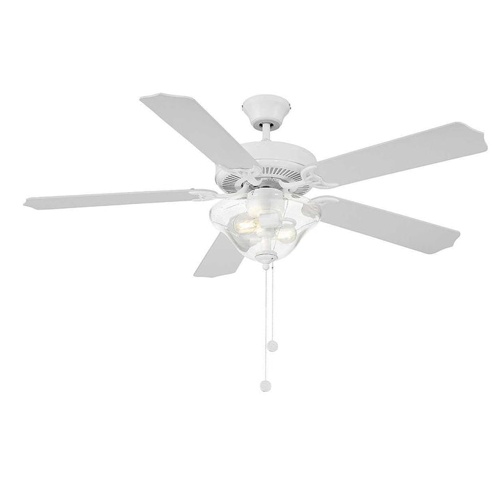 Meridian - M2019WHRV - 52" Ceiling Fan - Bisque White