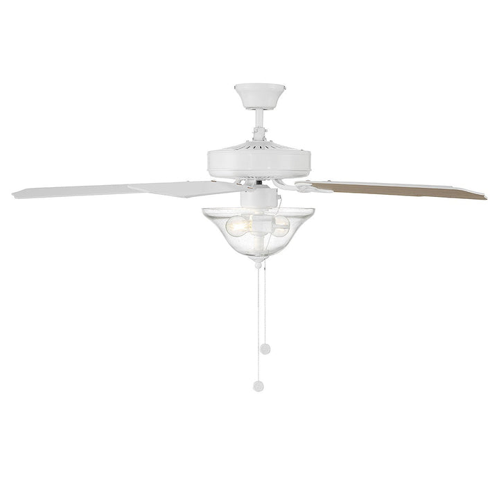 Meridian - M2019WHRV - 52" Ceiling Fan - Bisque White