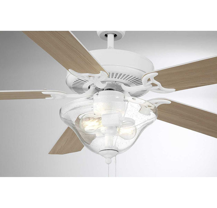 Meridian - M2019WHRV - 52" Ceiling Fan - Bisque White
