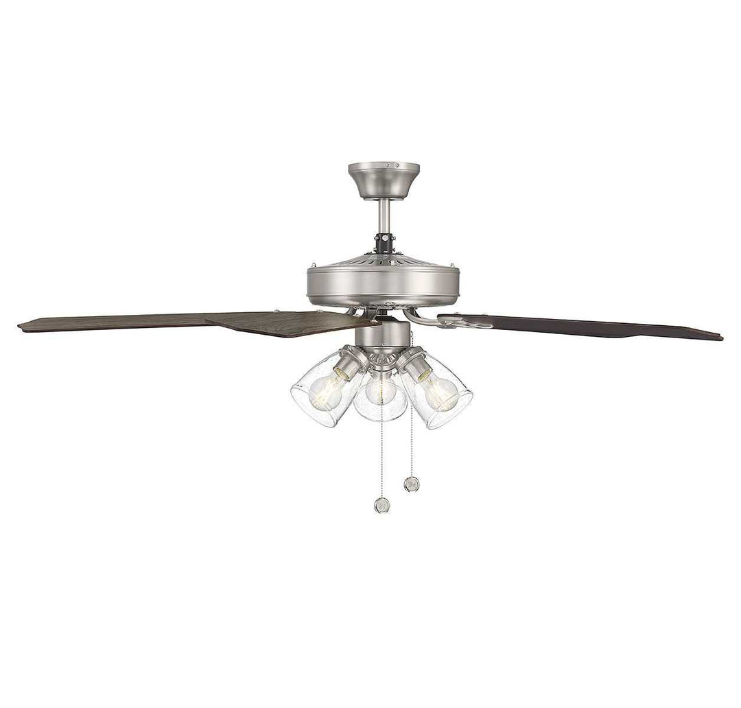 Meridian - M2022BNRV - 52" Ceiling Fan - Brushed Nickel