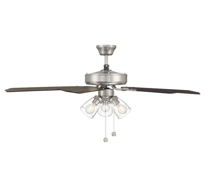 Meridian - M2022BNRV - 52" Ceiling Fan - Brushed Nickel