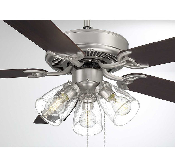 Meridian - M2022BNRV - 52" Ceiling Fan - Brushed Nickel