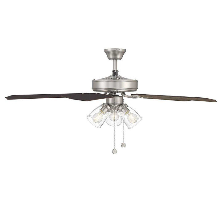 Meridian - M2022BNRV - 52" Ceiling Fan - Brushed Nickel