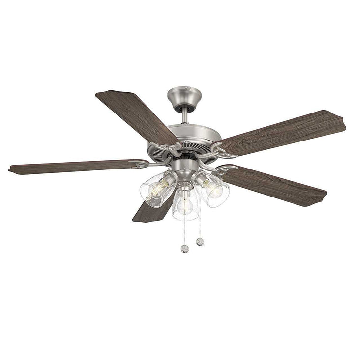 Meridian - M2022BNRV - 52" Ceiling Fan - Brushed Nickel