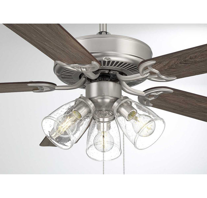 Meridian - M2022BNRV - 52" Ceiling Fan - Brushed Nickel