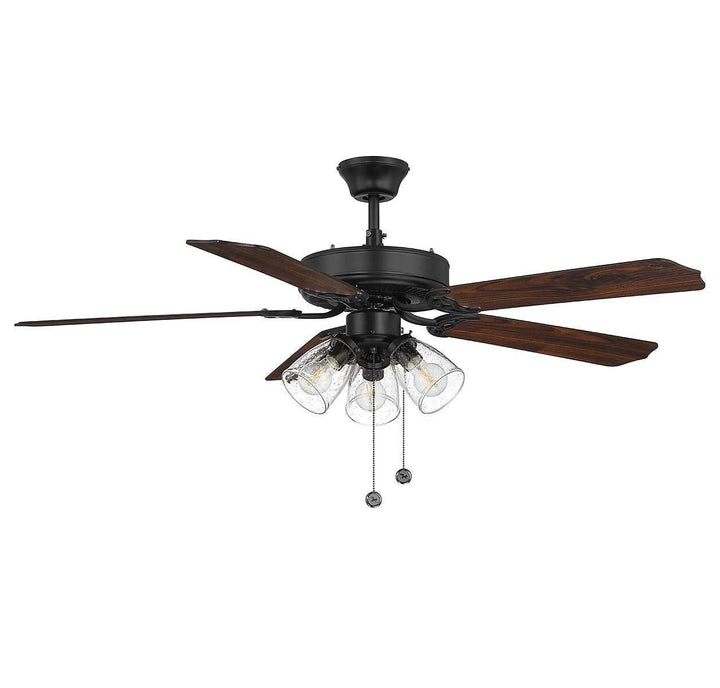 Meridian - M2022MBKRV - 52" Ceiling Fan - Matte Black