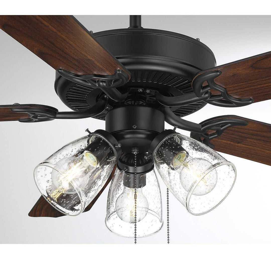 Meridian - M2022MBKRV - 52" Ceiling Fan - Matte Black