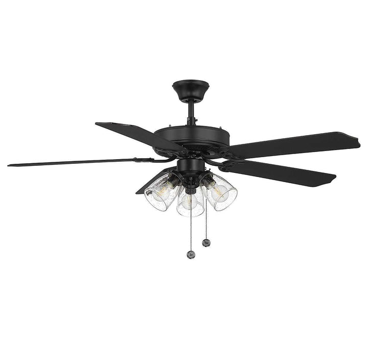 Meridian - M2022MBKRV - 52" Ceiling Fan - Matte Black