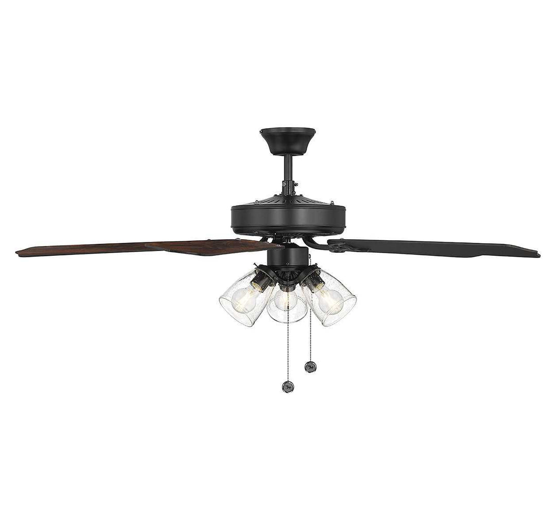 Meridian - M2022MBKRV - 52" Ceiling Fan - Matte Black