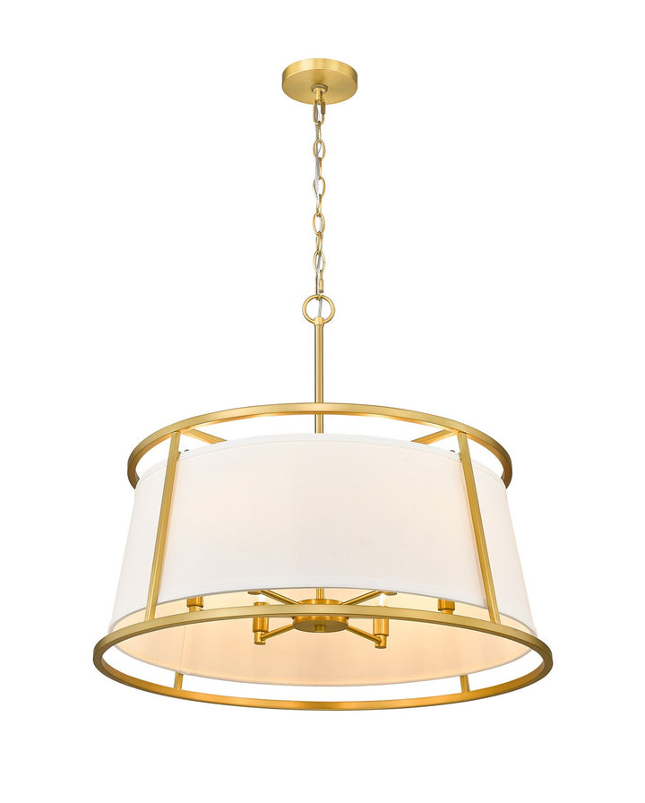 Z-Lite Canada - 1935-26RB - Six Light Chandelier - Lenyx Pendant - Rubbed Brass
