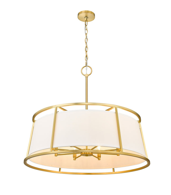 Z-Lite Canada - 1935-32RB - Eight Light Chandelier - Lenyx Pendant - Rubbed Brass