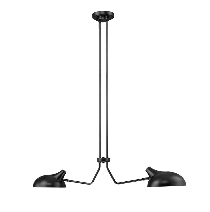 Z-Lite Canada - 1942-2L-MB - Two Light Linear Chandelier - Bellamy - Matte Black