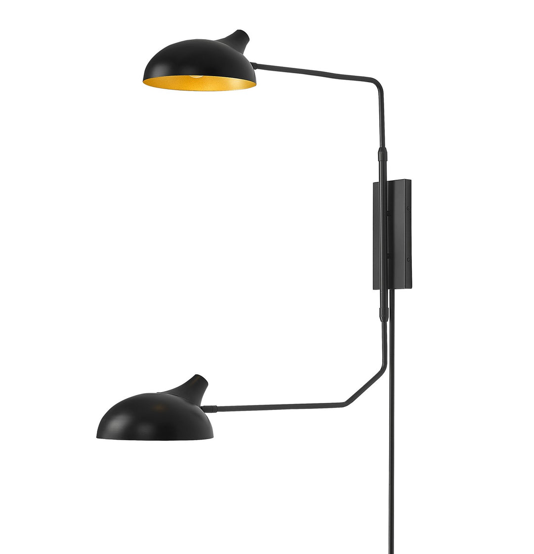Z-Lite Canada - 1942-2S-MB - Two Light Wall Sconce - Bellamy - Matte Black