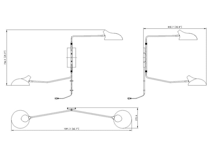 Z-Lite Canada - 1942-2S-MB - Two Light Wall Sconce - Bellamy - Matte Black