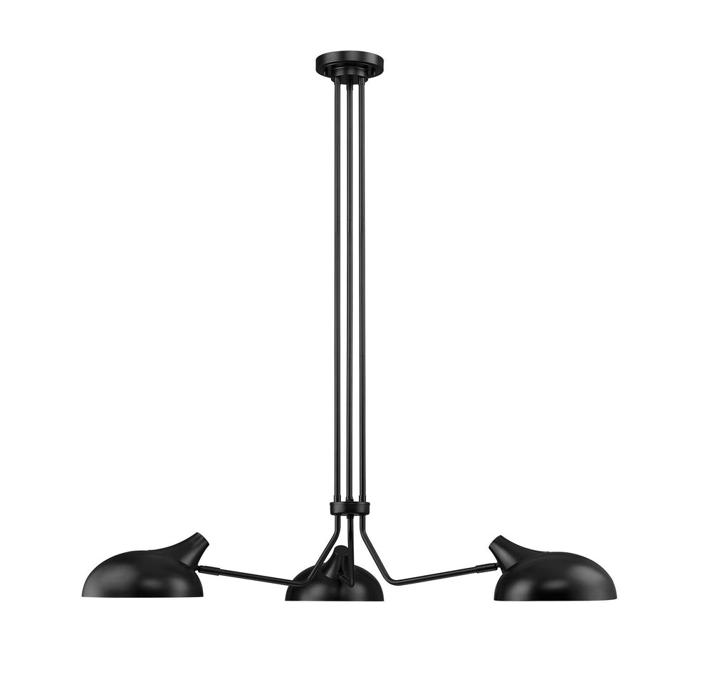 Z-Lite Canada - 1942-3MB - Three Light Chandelier - Bellamy - Matte Black