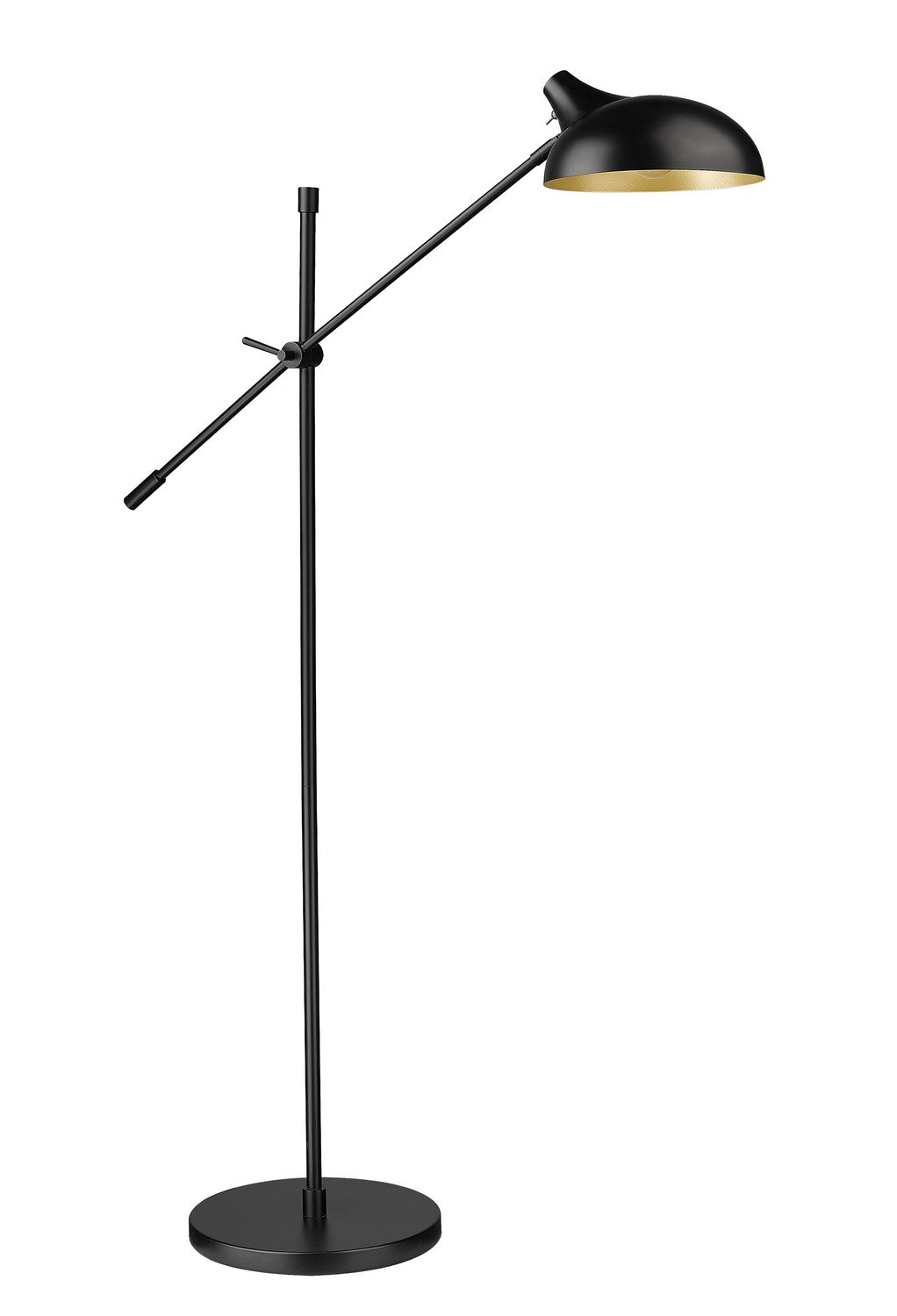 Z-Lite Canada - 1942FL-MB - One Light Floor Lamp - Bellamy - Matte Black