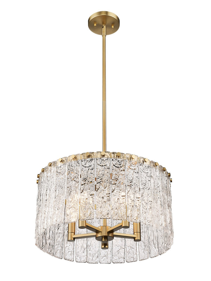 Z-Lite Canada - 1943P18-MGLD - Five Light Pendant - Glacier - Modern Gold