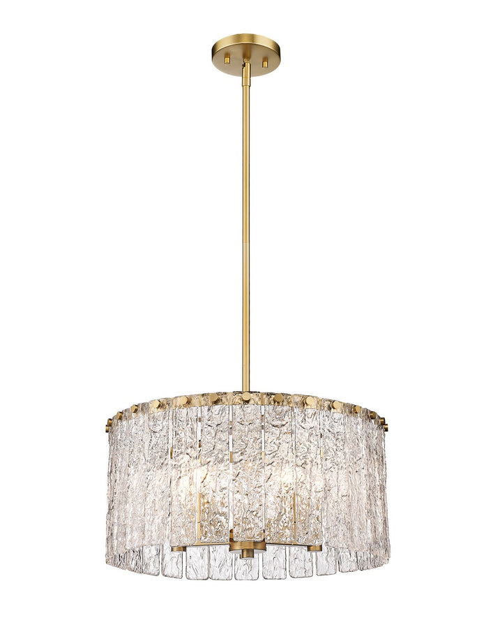 Z-Lite Canada - 1943P18-MGLD - Five Light Pendant - Glacier - Modern Gold