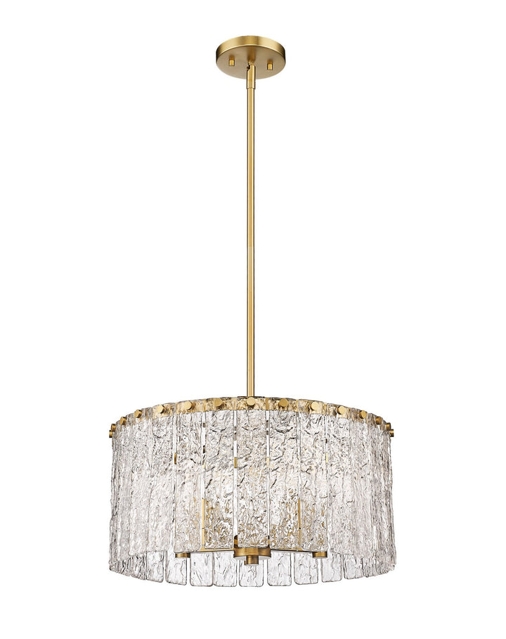 Z-Lite Canada - 1943P18-MGLD - Five Light Pendant - Glacier - Modern Gold