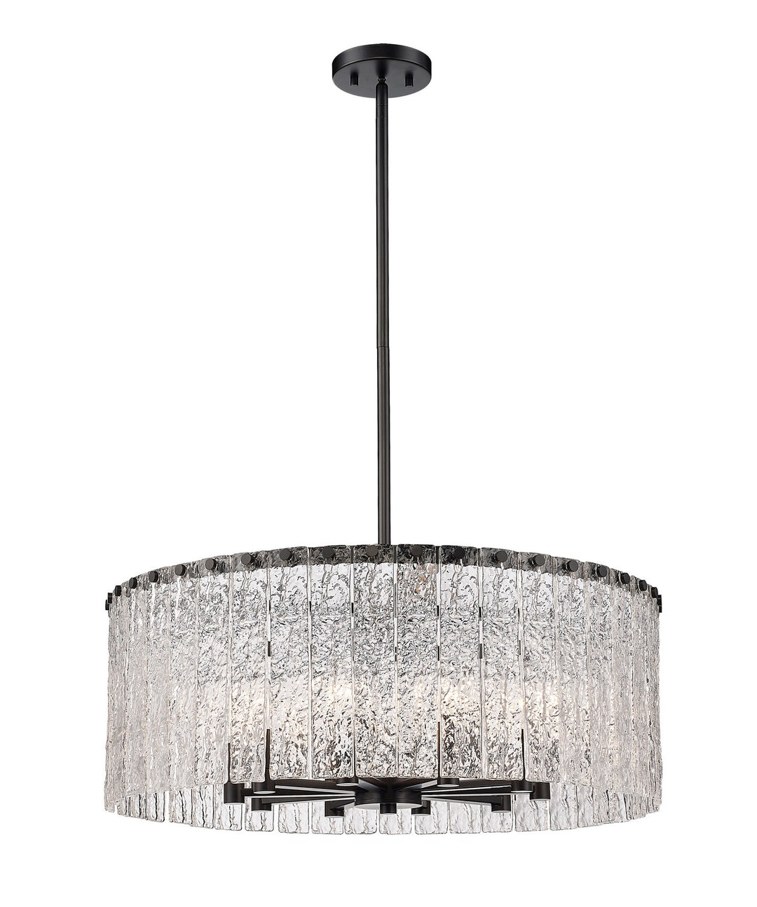 Z-Lite Canada - 1943P26-MB - Ten Light Chandelier - Glacier - Matte Black