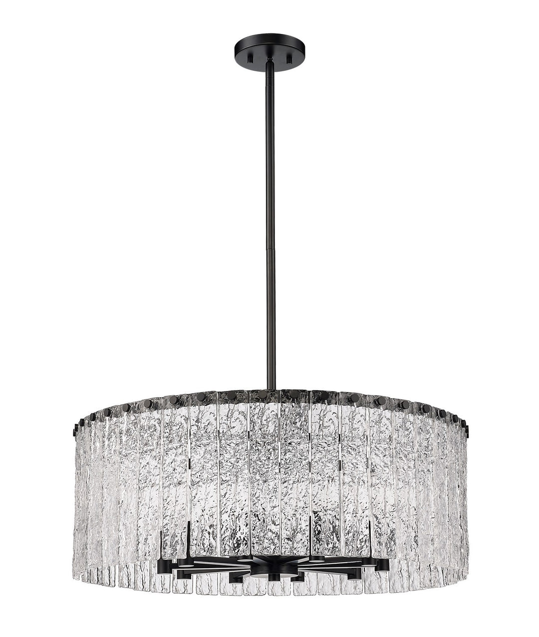 Z-Lite Canada - 1943P26-MB - Ten Light Chandelier - Glacier - Matte Black
