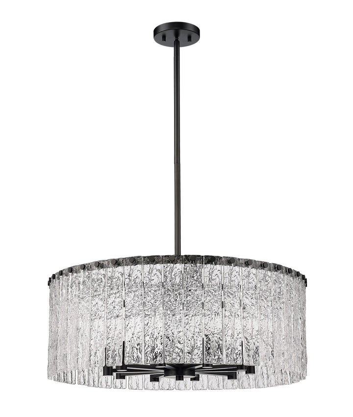 Z-Lite Canada - 1943P26-MB - Ten Light Chandelier - Glacier - Matte Black