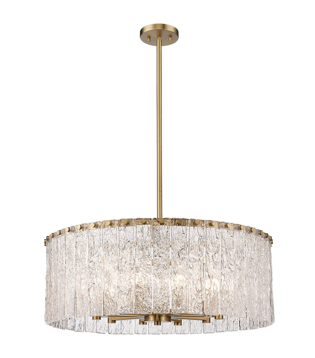 Z-Lite Canada - 1943P26-MGLD - Ten Light Chandelier - Glacier - Modern Gold